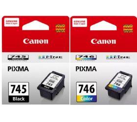 Canon 745/746 PG 745 & CL 746 [Set of 2] Tri-Color Ink Cartridge image